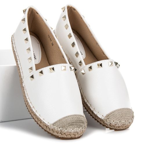Wsuwane białe espadryle r.36 na Arena.pl