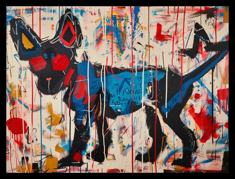 Plakat 40x30cm Miejski Pies zdjęcie 2