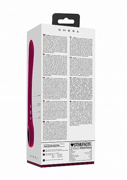 Ombra - Bendable Vibrator Punkt G - Pink zdjęcie 4