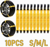 Łańcuchy antypoślizgowe zółte