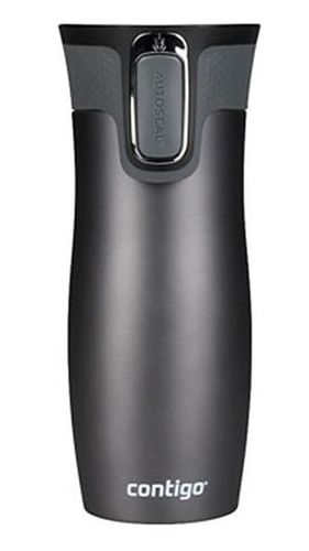 Kubek termiczny Contigo West Loop grafitowy 470 ml + BUFF na Arena.pl