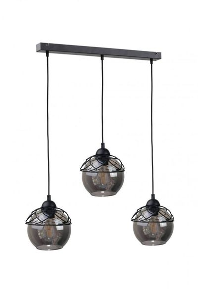 Lampa wisząca 3xE27 MERA BLACK zdjęcie 1