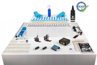 Komplet Zestaw Maszynki Tatuażu 50 igieł KOMPLETNY