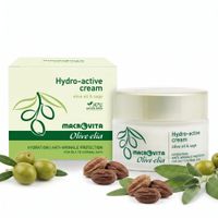 MACROVITA Olive.elia Hydro-active naturalny krem aktywnie nawilżający z bio-oliwą i szałwią do cery tłustej lub normalnej 50ml