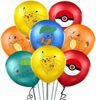 Balony lateksowe Pokemony, 10 szt.