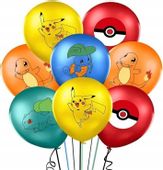 Balony lateksowe Pokemony, 10 szt.