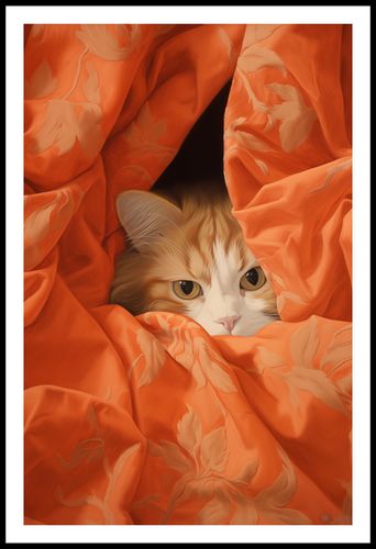 Plakat 56,6x86,4cm Ukryty Kot na Arena.pl