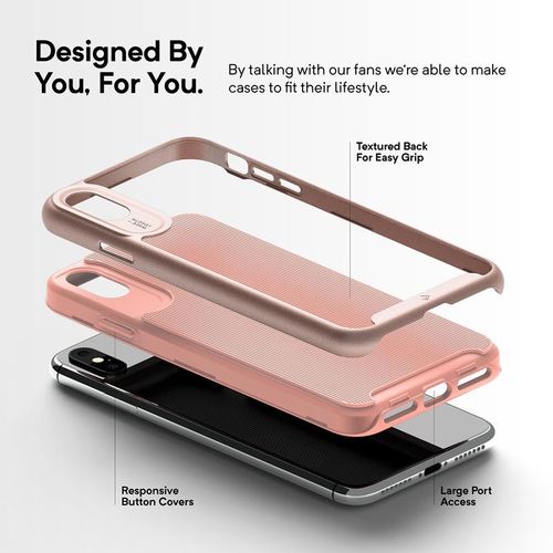 Caseology Wavelength Case - Etui iPhone Xs Max (Pink) na Arena.pl