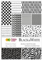blok z motywami black&white 80g/m2 a4/15k 4659