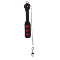 ouch! hearts paddle z łańcuszkiem i metalowym akcesorium 8714273048066