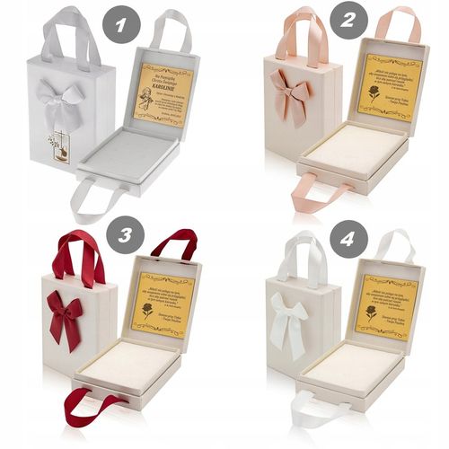 SREBRNY ŁAŃCUSZEK + MEDALIK 925 PREZENT NA KOMUNIĘ DLA DZIEWCZYNKI + GRAWER na Arena.pl