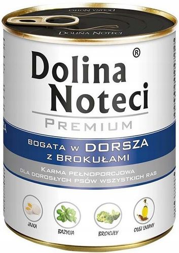 DOLINA NOTECI PREMIUM Mokra karma dla psa MIX smaków 10x800g bez kurczaka na Arena.pl