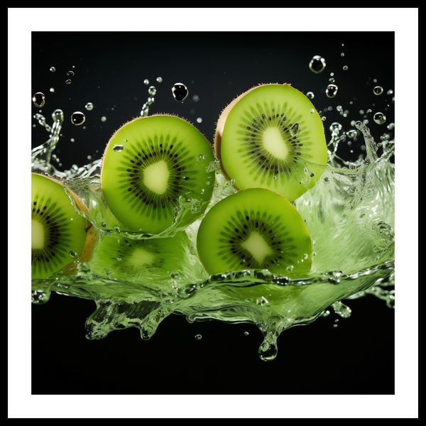 Plakat 70x70cm Energia Kiwi zdjęcie 3