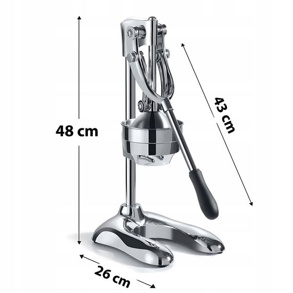 WYCISKARKA DO CYTRUSÓW POMARAŃCZY CYTRYN OWOCÓW SOKÓW RĘCZNA SOLIDNA CIĘŻKA zdjęcie 8