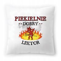 Poduszka Dla Lektora Na Urodziny Prezent Z Nadrukiem Ze Zdjęciem