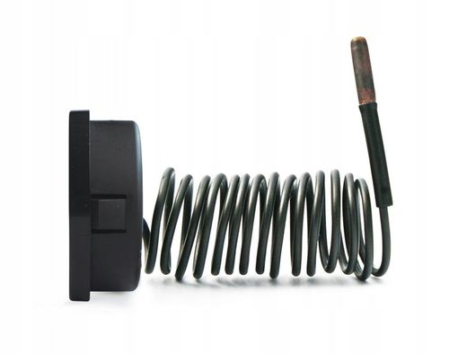 TERMOMETR TARCZOWY Z SONDĄ do pieca kotła 0-120C na Arena.pl