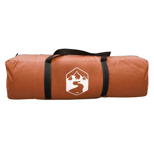 Namiot rodzinny, 6-os., szaro-pomarańczowy, wodoszczelny na Arena.pl