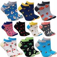 10 par STOPKI DAMSKIE SKARPETKI BAWEŁNIANE 39/42