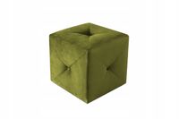 Pufa Pikowana Kostka Tapicerowana salon Siedzisko