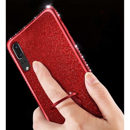 Etui Diamond Ring Case Samsung Galaxy A50 Czerwone na Arena.pl