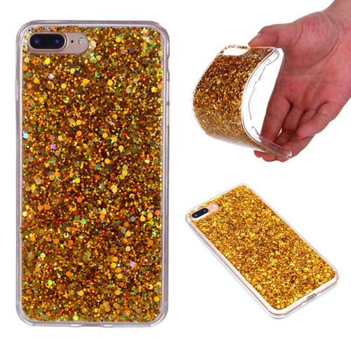 CASE ETUI CEKINY ZŁOTY IPHONE X na Arena.pl