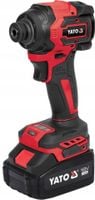 YATO ZAKRĘTARKA UDAROWA AKUMULATOROWA BEZSZCZOTKOWA 18V 230NM 1/4'' HEX