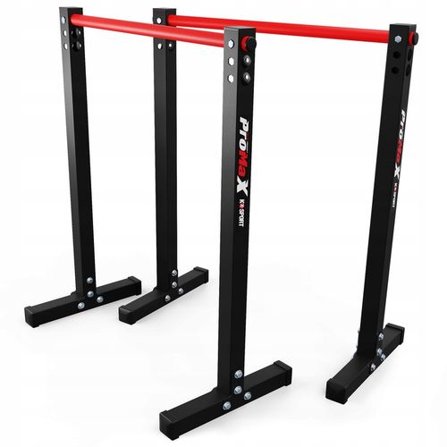 Poręcze treningowe stacjonarne wielofunkcyjne UCHWYT ćwiczeń POMPEK DIPÓW na Arena.pl