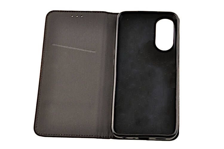 Etui Smart do Oppo A78 5G czarny zdjęcie 3