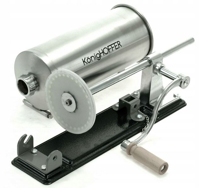 Nadziewarka Maszynka do kiełbas srebrna 3 kg zdjęcie 6