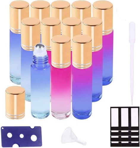 Butelki kulkowe na olejki eteryczne 10ml 12szt na Arena.pl