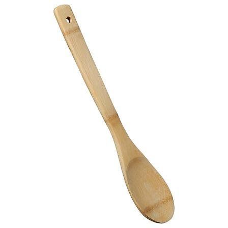 Zestaw 4 łyżek kuchennych bambusowych zdjęcie 4