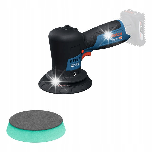 BOSCH POLERKA GPX 12V-125 SOLO zdjęcie 1