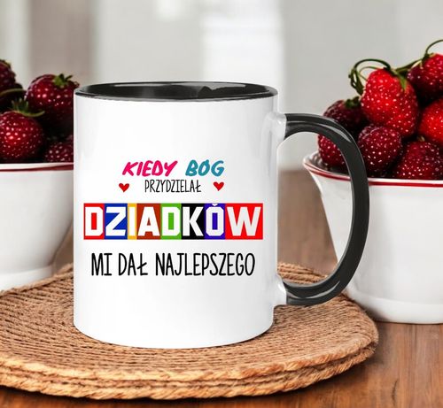 KUBEK Z NADRUKIEM ŚMIESZNY PREZENT DZIEŃ DZIADKA URODZINY IMIENINY DZIADEK na Arena.pl