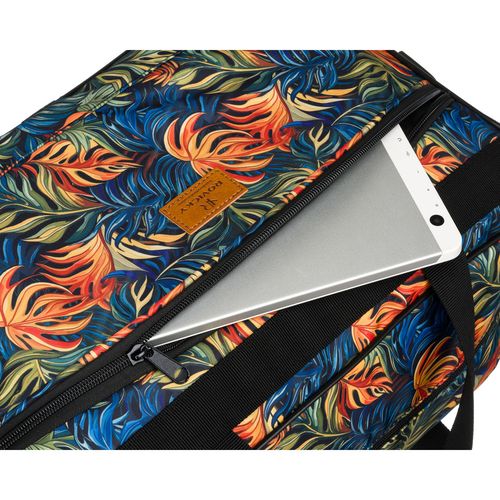 wielokolorowa, lekka torba podróżna z wytrzymałego poliestru - rovicky na Arena.pl