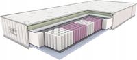 Materac SZAFIR OPTIMUM multipocket|termoelastyczny 180x200
