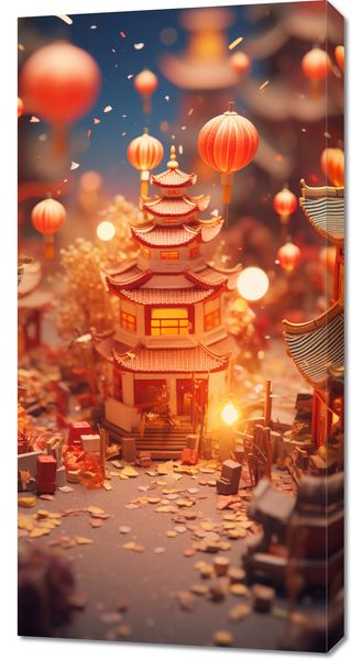 Obraz 50x100cm Festiwale Świata zdjęcie 1