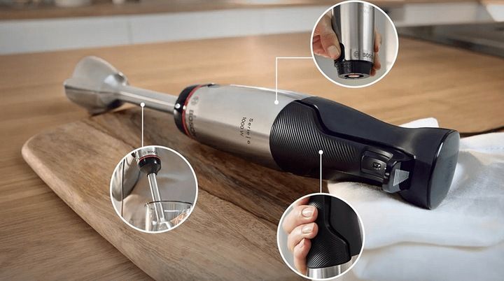 Blender ręczny Bosch ErgoMaster MSM6M622 Rozdrabniacz Końcówka do ubijania zdjęcie 3