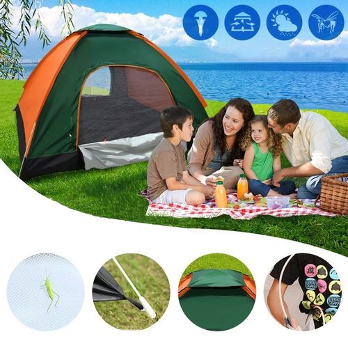 NAMIOT SAMOROZKŁADAJĄCY AUTOMATYCZNY TURYSTYCZNY 4 OSOBOWY KEMPINGOWY 2X2m na Arena.pl