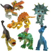 DLA DZIECI ZABAWKI DINOZAURY GUMOWE