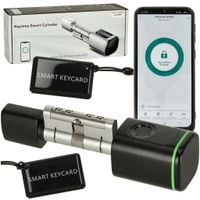 Zamek Elektroniczny Smart Wkładka Inteligentna Do Drzwi Odcisk Palca