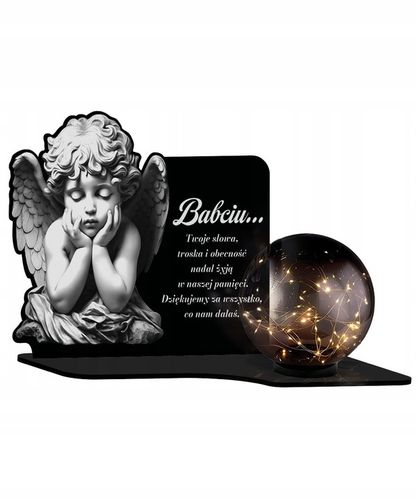 Personalizowany Znicz Solarny LED XL – Wzruszająca Pamiątka Premium Na na Arena.pl