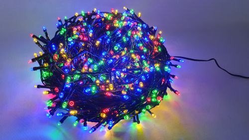 LAMPKI CHOINKOWE 800 LED TIMER ATEST ZEWNĘTRZNE na Arena.pl