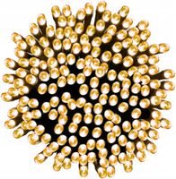 LAMPKI CHOINKOWE 1000 LED ZEW/WEW BIAŁE CIEPŁE