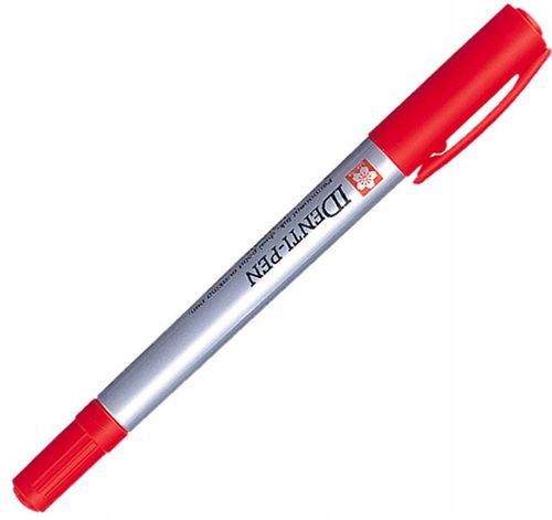 marker identi-pen dual point czerwony, sakura na Arena.pl