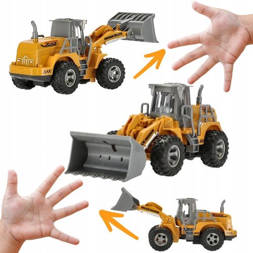 ZABAWKA DLA DZIECI BULDOŻER SPYCHACZ KOPARKA STEROWANA NA PILOT |WIEK 3+| na Arena.pl