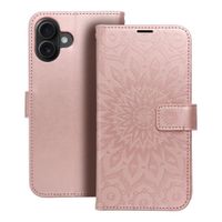 Kabura MEZZO Book do IPHONE 16 Plus mandala złoty róż