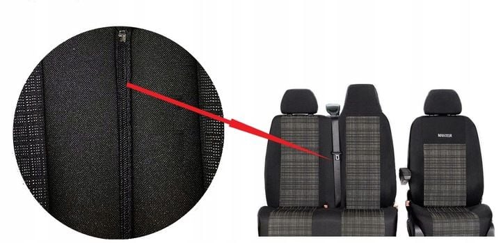 POKROWCE samochodowe RENAULT MASTER MOVANO 2010+ zdjęcie 3