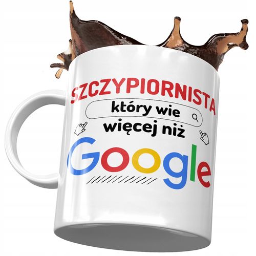 Kubek Dla Szczypiornisty Który Wie Więcej Prezent Z Nadrukiem Ze Zdjęciem na Arena.pl