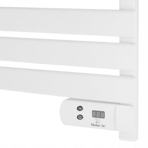 MAŁY GRZEJNIK ŁAZIENKOWY ELEKTRYCZNY drabinka suszarka timer BIAŁY 150W na Arena.pl