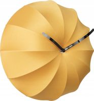 Zegar ścienny KARLSSON parasolka stretch MODERN 3D KA5792YE ZŁOTY